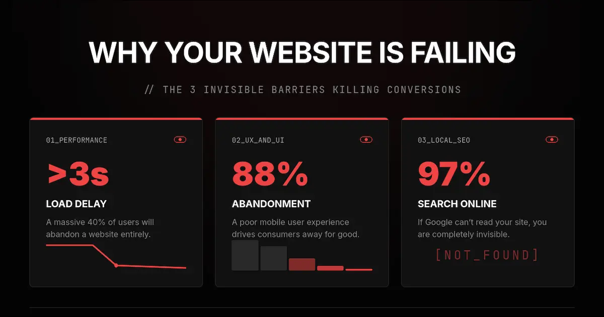 Why Your Small Business Website is Failing (And How to Fix It)